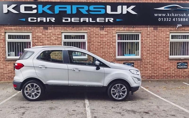 Used Ford Ecosport Titanium 101 HP (74 kW) 2018 Silver SUV