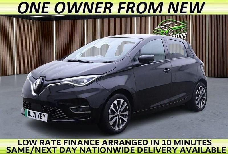 Black Used 2021 Renault Zoe GT-Line Hatchback | £9,122 (Good price) - Image 1/4