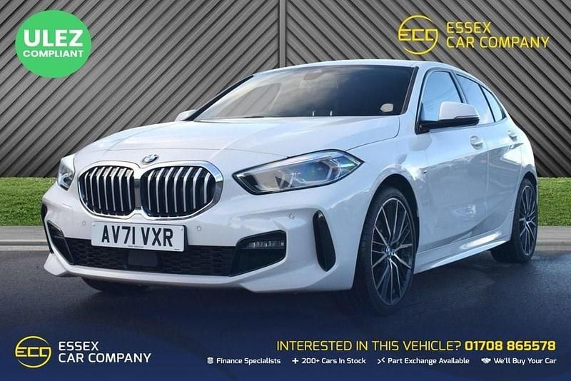Used BMW 118 M Sport 136 HP (100 kW) 2022 White Hatchback