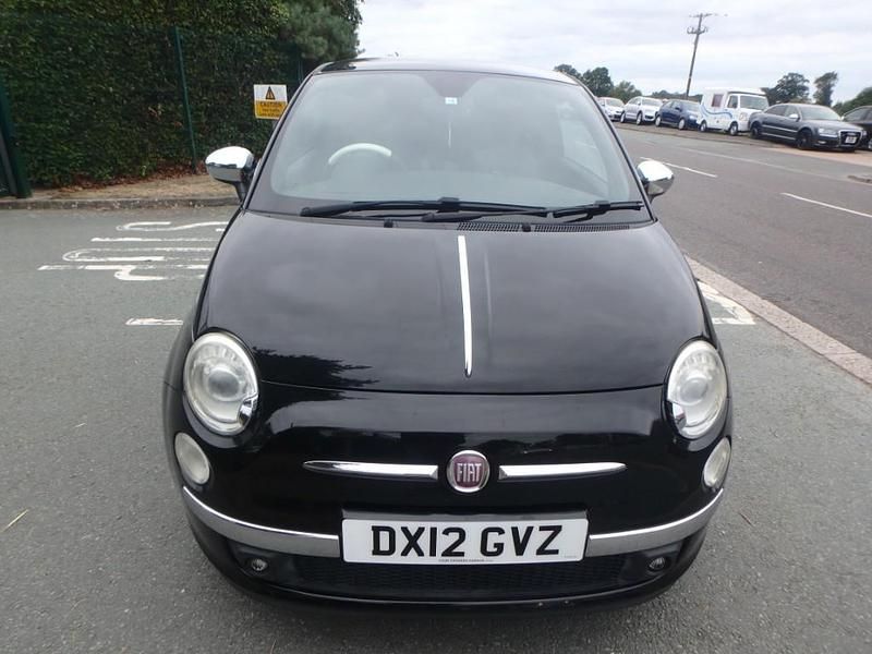 Used Fiat 500 2012 Black Hatchback