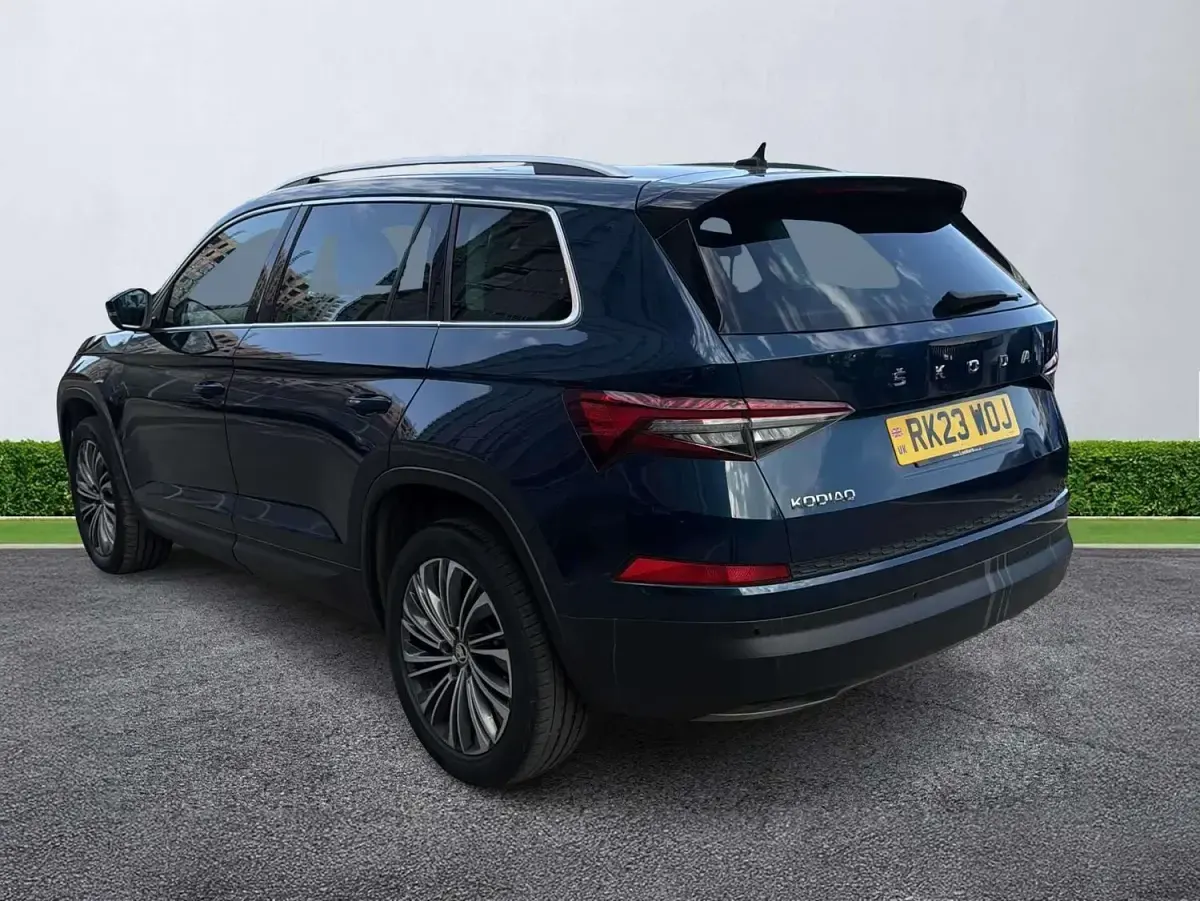 Used Skoda Kodiaq SE L Executive 150 HP (110 kW) 2023 Blue SUV