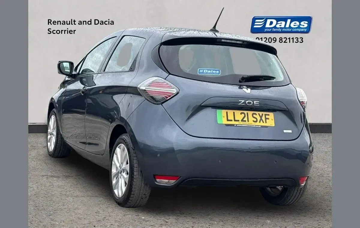 Used Renault Zoe Iconic 100 kW (136 HP) 2021 Grey Hatchback