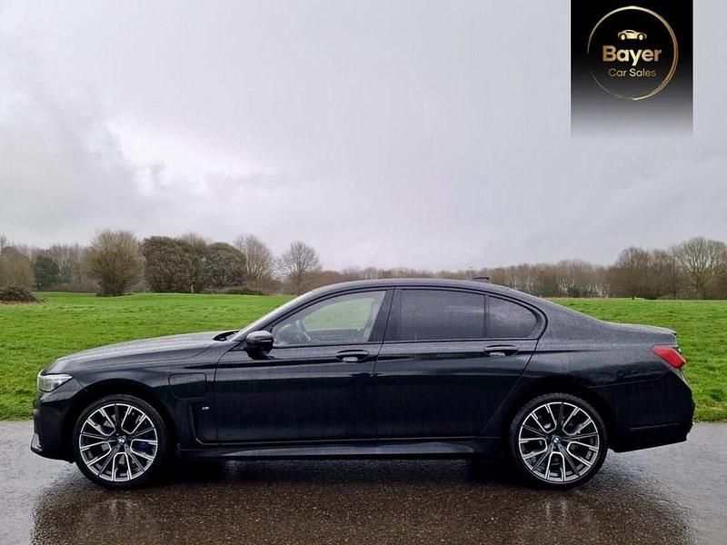 Used BMW 745e M Sport 2021 Black Sedan