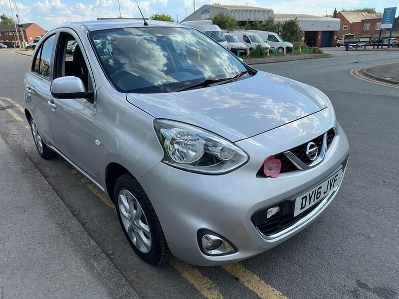 Used Nissan Micra Acenta 80 HP (58 kW) 2016 Grey Hatchback