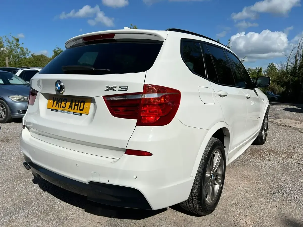 Used BMW X3 M Sport 180 HP (132 kW) 2013 White SUV