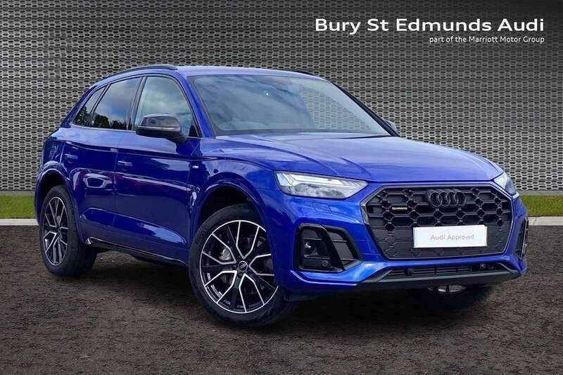 Blue Used 2024 Audi Q5 Black Edition SUV | £44,477 (Expensive) - Image 1/4
