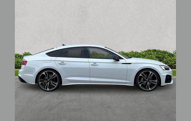 Used Audi A5 Sportback Black Edition 204 HP (150 kW) 2023 White Hatchback