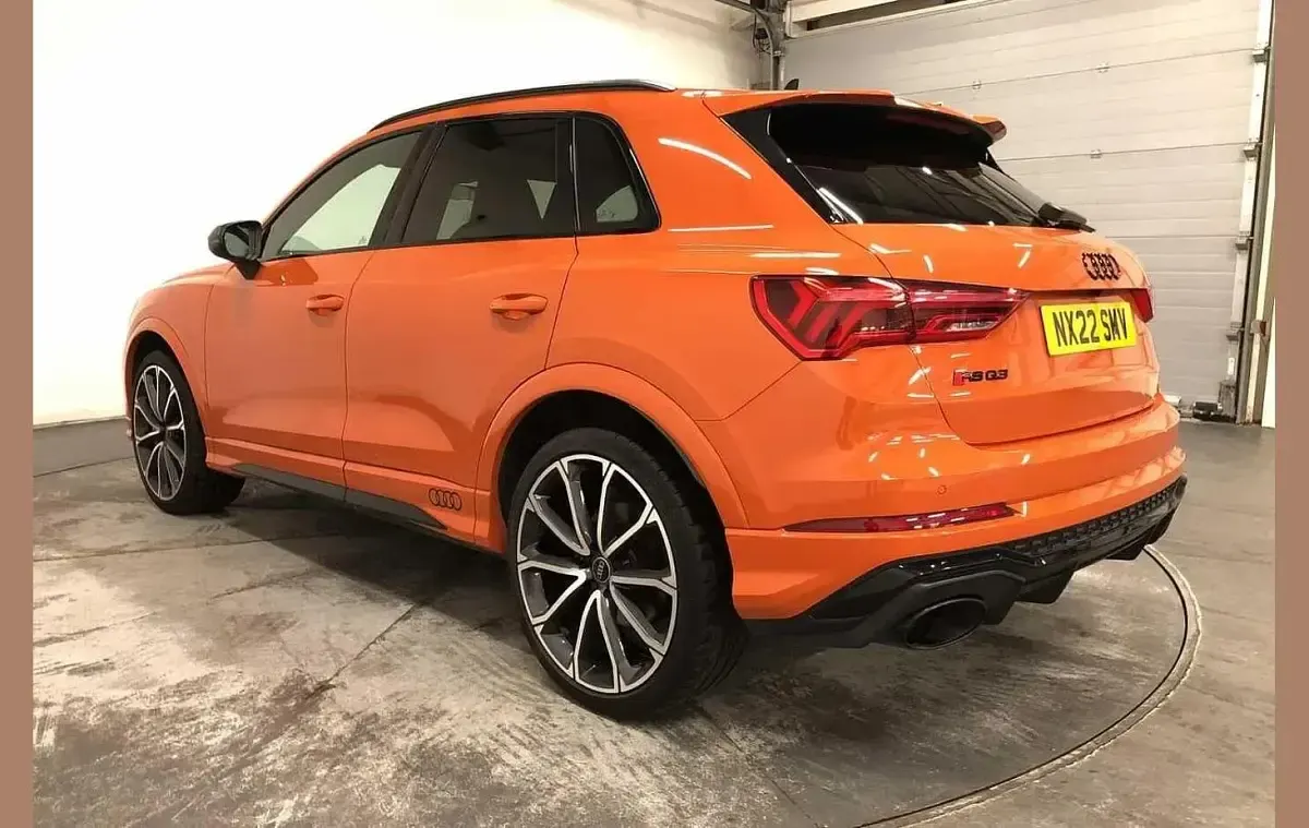 Used Audi RS Q3 Sport 400 HP (294 kW) 2022 Orange SUV