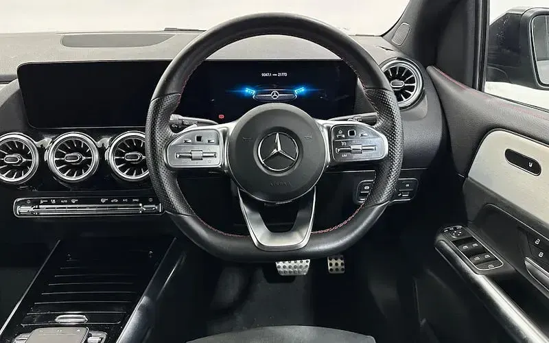 Used Mercedes B200 AMG Line Premium 163 HP (119 kW) 2022 Grey Hatchback