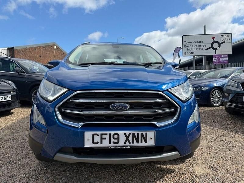Used Ford Ecosport Titanium 125 HP (91 kW) 2019 Blue SUV