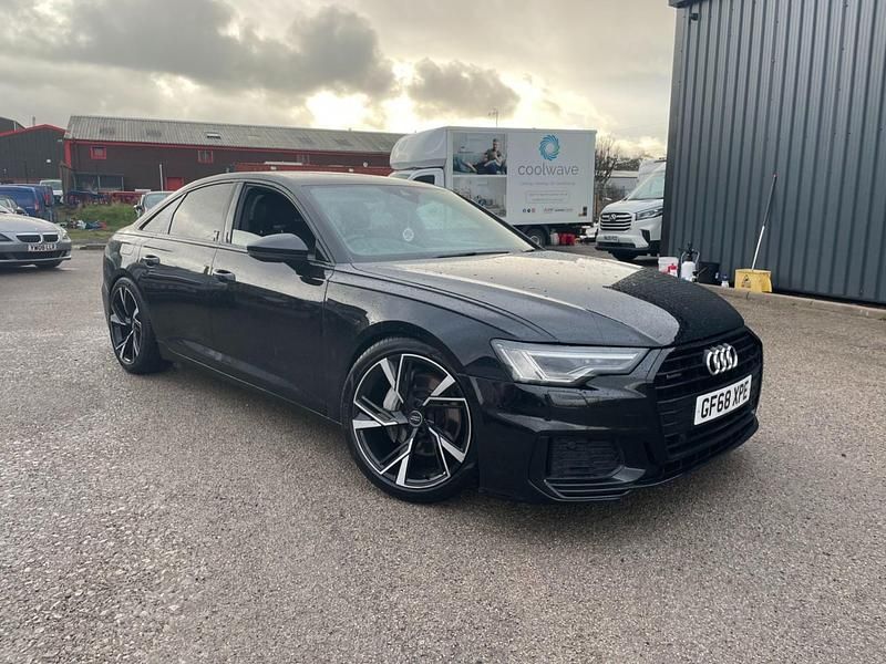 Used Audi A6 S-Line 286 HP (210 kW) 2018 Black Sedan