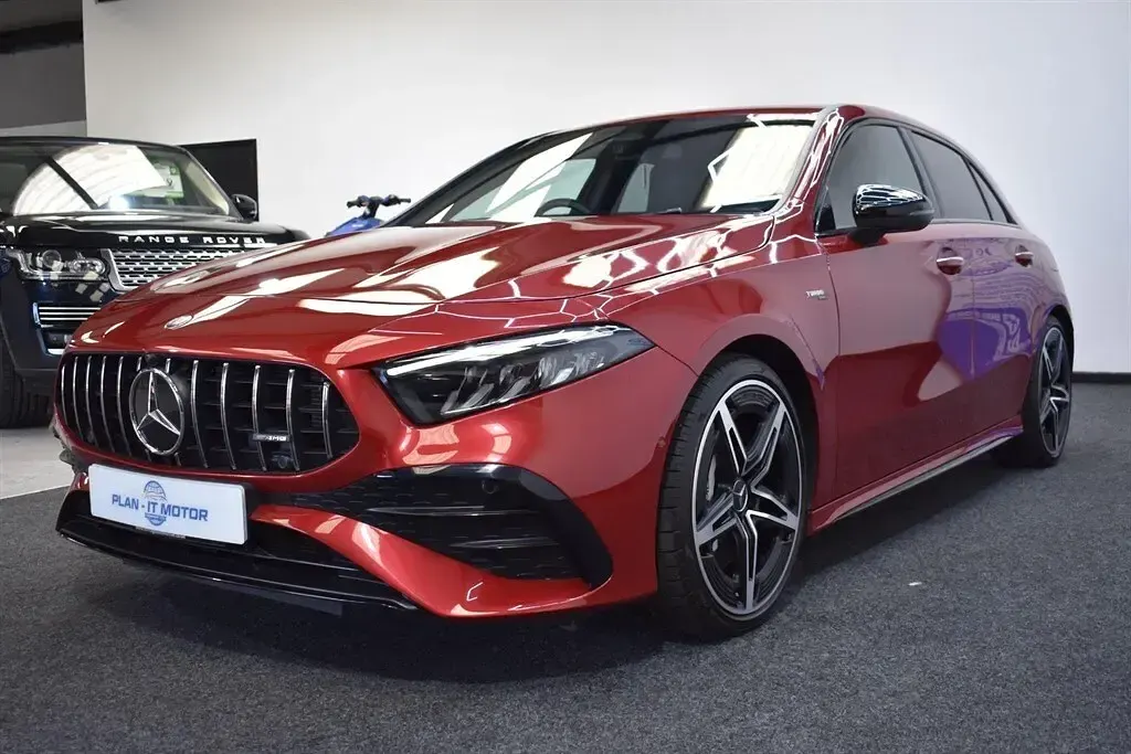 Used Mercedes A35 AMG Premium 2023 Red Hatchback