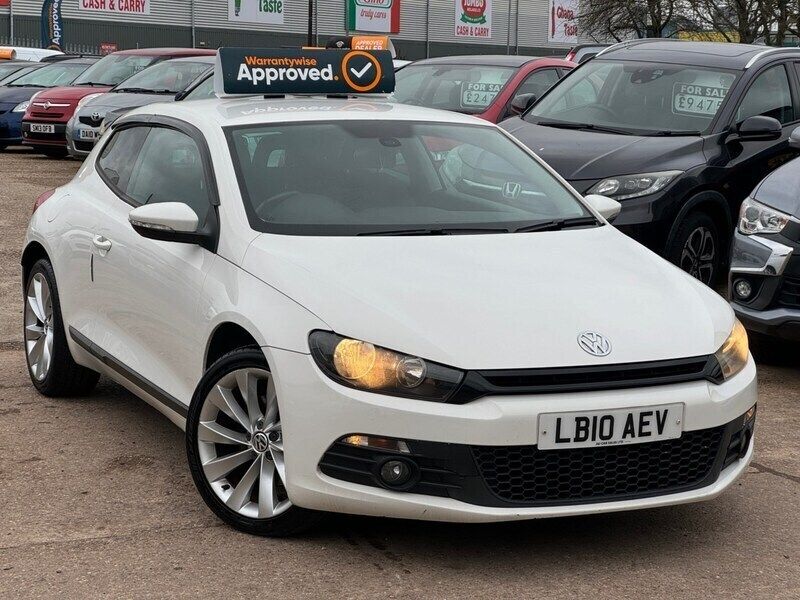 White Used 2010 VW Scirocco GT Coupe | £3,275 (Super price) - Image 1/4