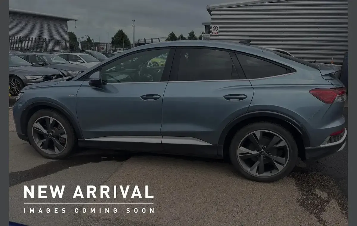 Used Audi Q4 e-tron S-Line 150 kW (204 HP) 2023 Blue SUV