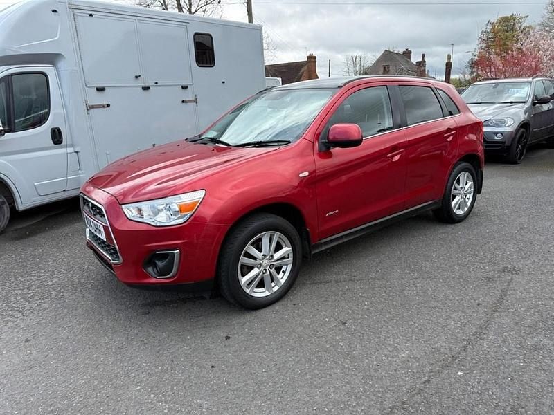 Used Mitsubishi ASX 116 HP (85 kW) 2014 Red SUV