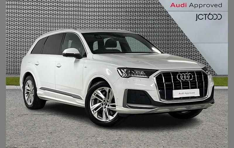 Used Audi Q7 S-Line 228 HP (167 kW) 2022 White SUV