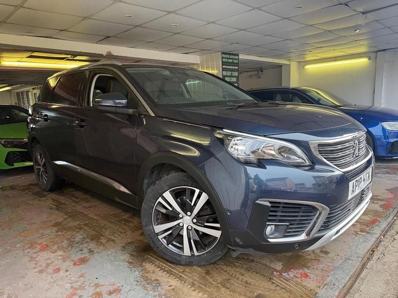 Blue Used 2018 Peugeot 5008 Allure MPV | £13,990 (Fair price) - Image 1/4