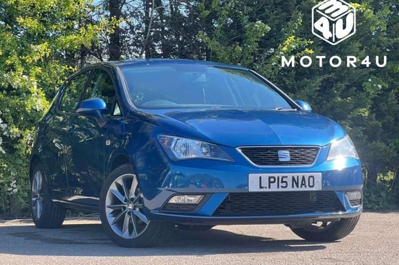 Begagnad Seat Ibiza I-Tech 105 HK (77 kW) 2015 Blå Halvkombi