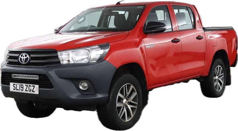 Used Toyota HiLux Active 2019 Red Pickup