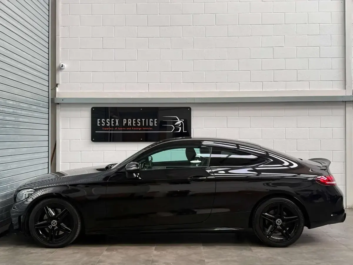 Used Mercedes C300 AMG Line Premium 2019 Black Coupe