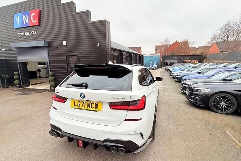 Used BMW 330e M Sport 2021 White Estate