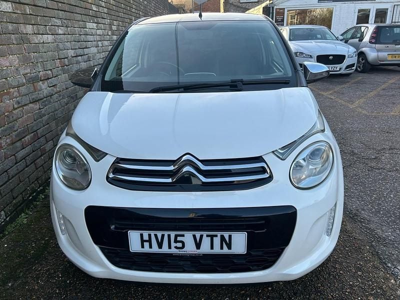 Used Citroën C1 Flair 82 HP (60 kW) 2015 White Hatchback