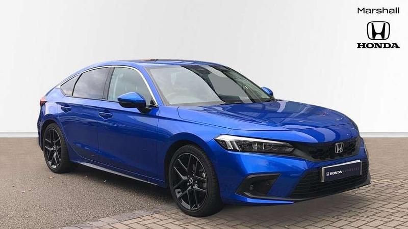 Blue Used 2023 Honda Civic Advance Hatchback | £24,996 (Fair price) - Image 1/4