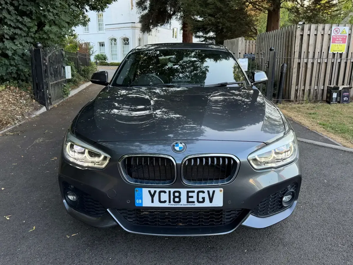 Used BMW 118 M Sport 136 HP (100 kW) 2018 Grey Hatchback