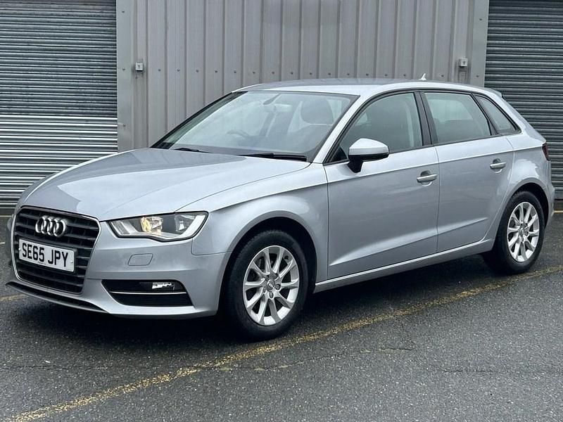 Silver Used 2015 Audi A3 Sportback Design Hatchback | £8,100 (Good price) - Image 1/4