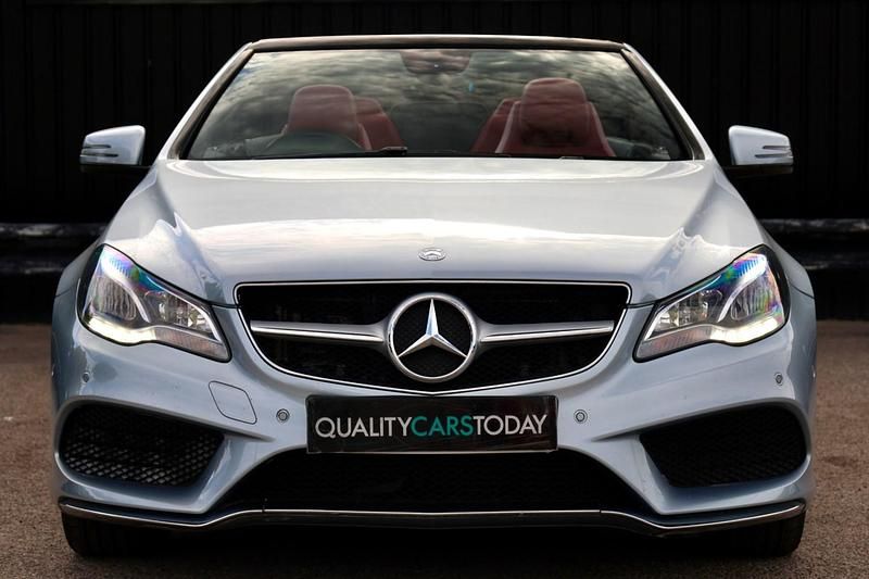 Used Mercedes E350 AMG 252 HP (185 kW) 2013 Silver Cabriolet