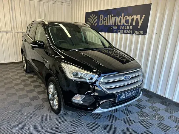 Used Ford Kuga Titanium 120 HP (88 kW) 2019 Black SUV