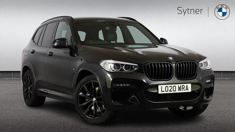 Used BMW X3 M Sport 187 HP (137 kW) 2020 Black SUV