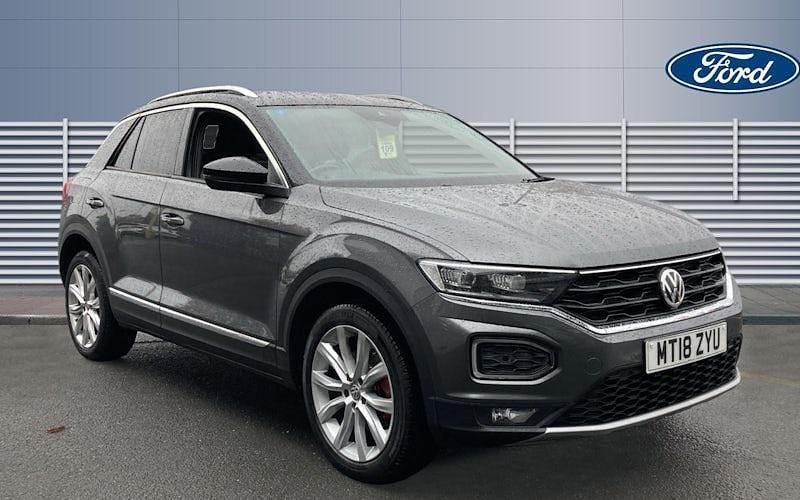 Used 2021 VW T-Roc SEL SUV | £11,908 (Good price) - Image 1/4