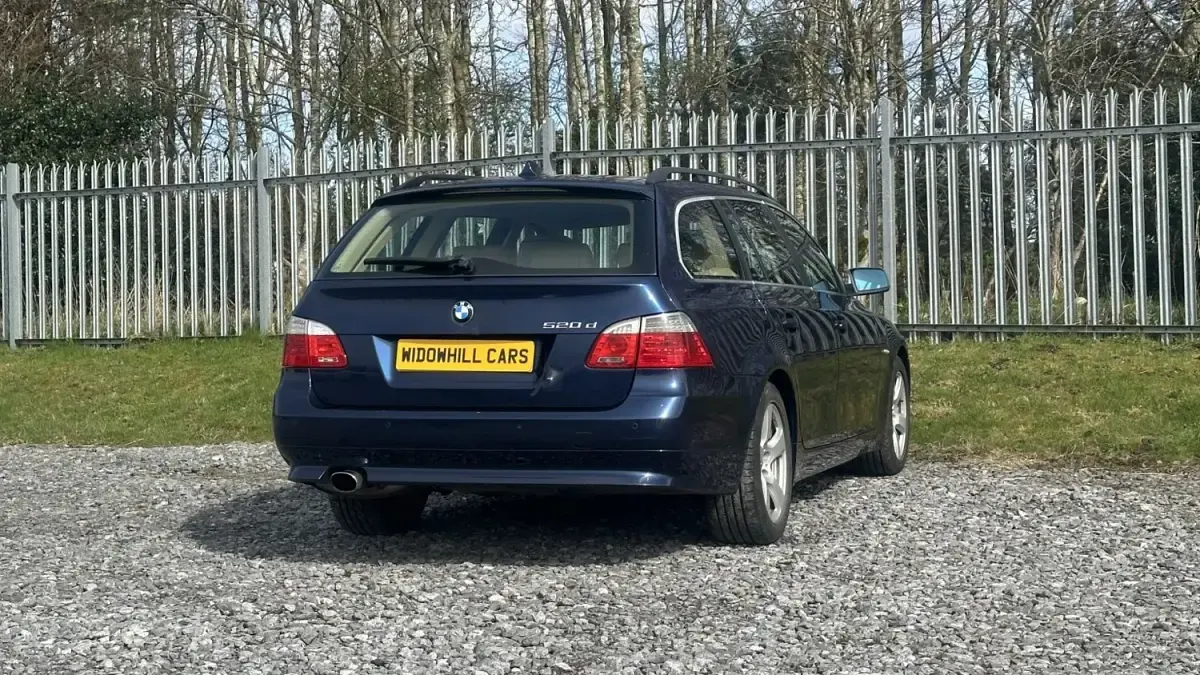Używany BMW 520 177 KM (130 kW) 2008 Niebieski Kombi