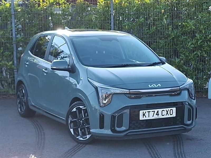 Used Kia Picanto GT-Line S 77 HP (56 kW) 2025 Green Hatchback