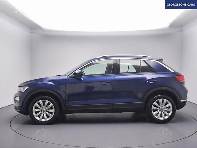 Used VW T-Roc SE 115 HP (84 kW) 2019 Blue SUV