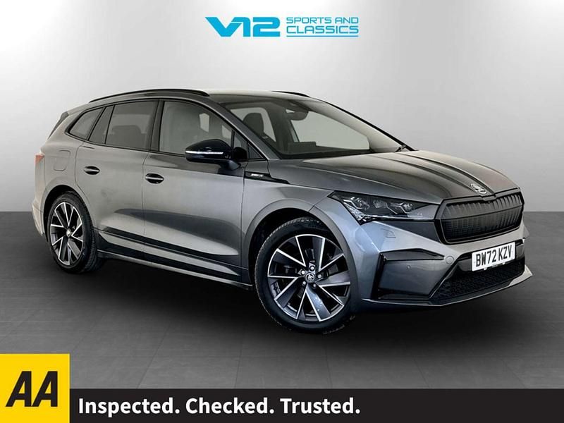 Used Skoda Enyaq iV SportLine 150 kW (204 HP) 2022 Grey SUV