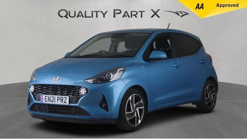 Used Hyundai i10 Premium 84 HP (61 kW) 2021 Turquoise Hatchback