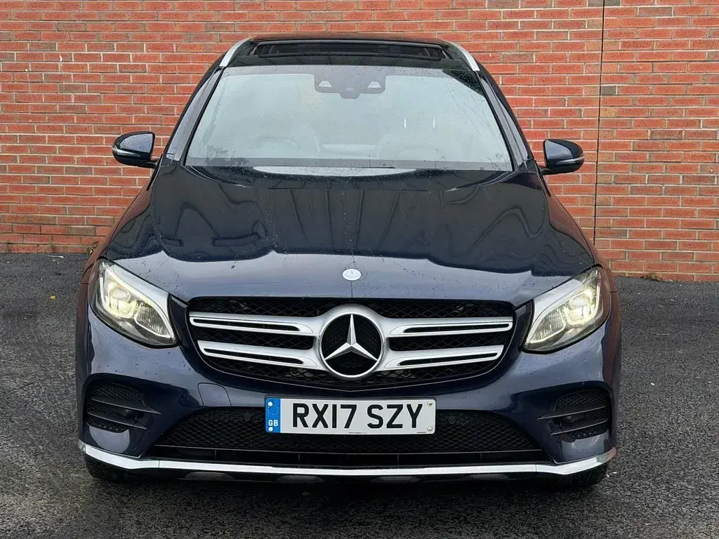 Used Mercedes GLC220 AMG line 2017 Blue SUV