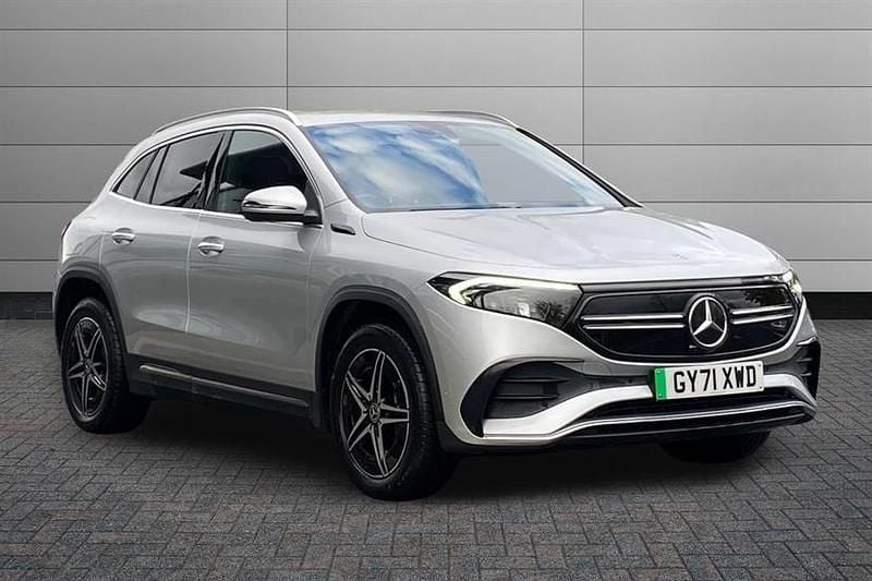 Silver Used 2022 Mercedes EQA350 AMG line SUV | £21,550 (Fair price) - Image 1/4