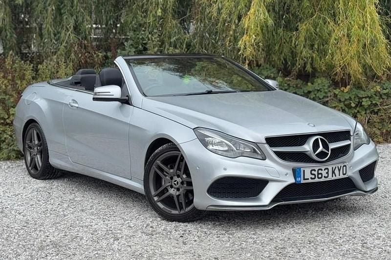 Silver Used 2013 Mercedes E250 AMG Cabriolet | £7,495 (Good price) - Image 1/1