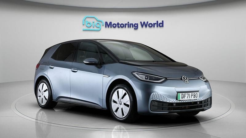 Used VW ID.3 Pro Performance 150 kW (204 HP) 2022 Blue Hatchback