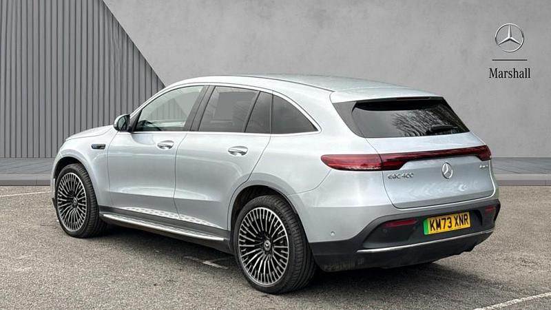Used Mercedes EQC400 AMG Line Premium 300 kW (408 HP) 2023 Silver SUV