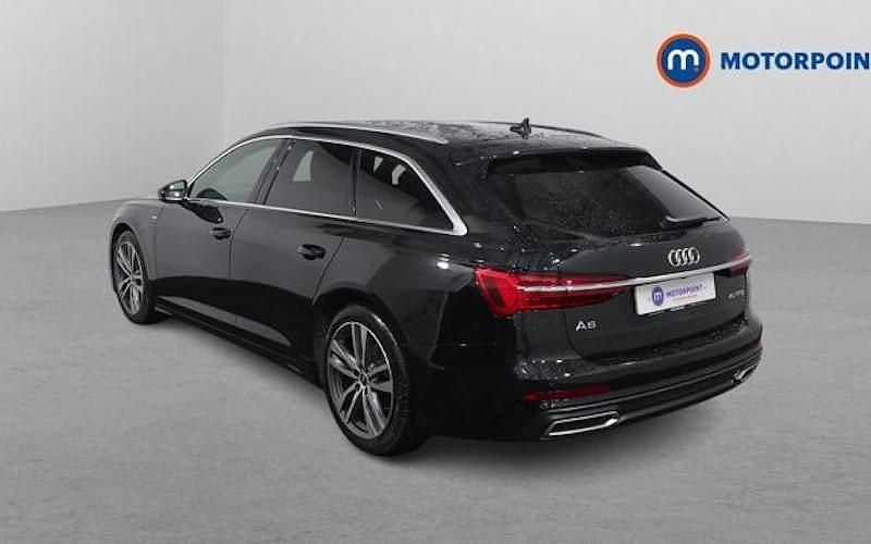 Used Audi A6 S-Line 204 HP (150 kW) 2021 Black Estate