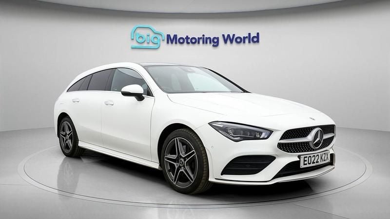 Used Mercedes CLA250e AMG Line Premium Plus 2022 White Sedan
