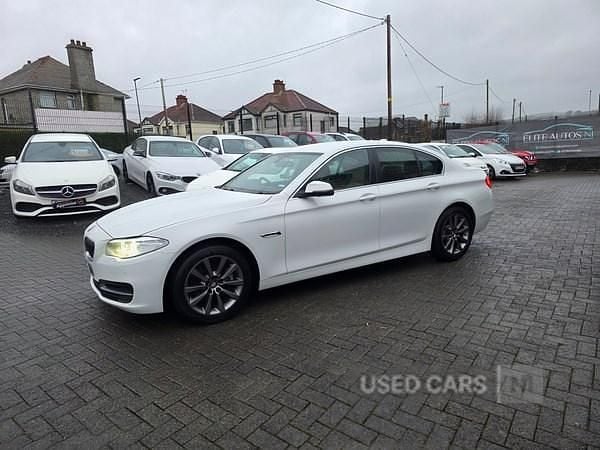 Used BMW 520 2013 White Sedan