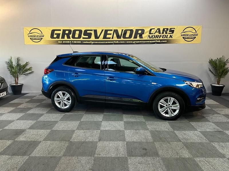 Blue Used 2018 Vauxhall Grandland X S SUV | £8,995 (Good price) - Image 1/4