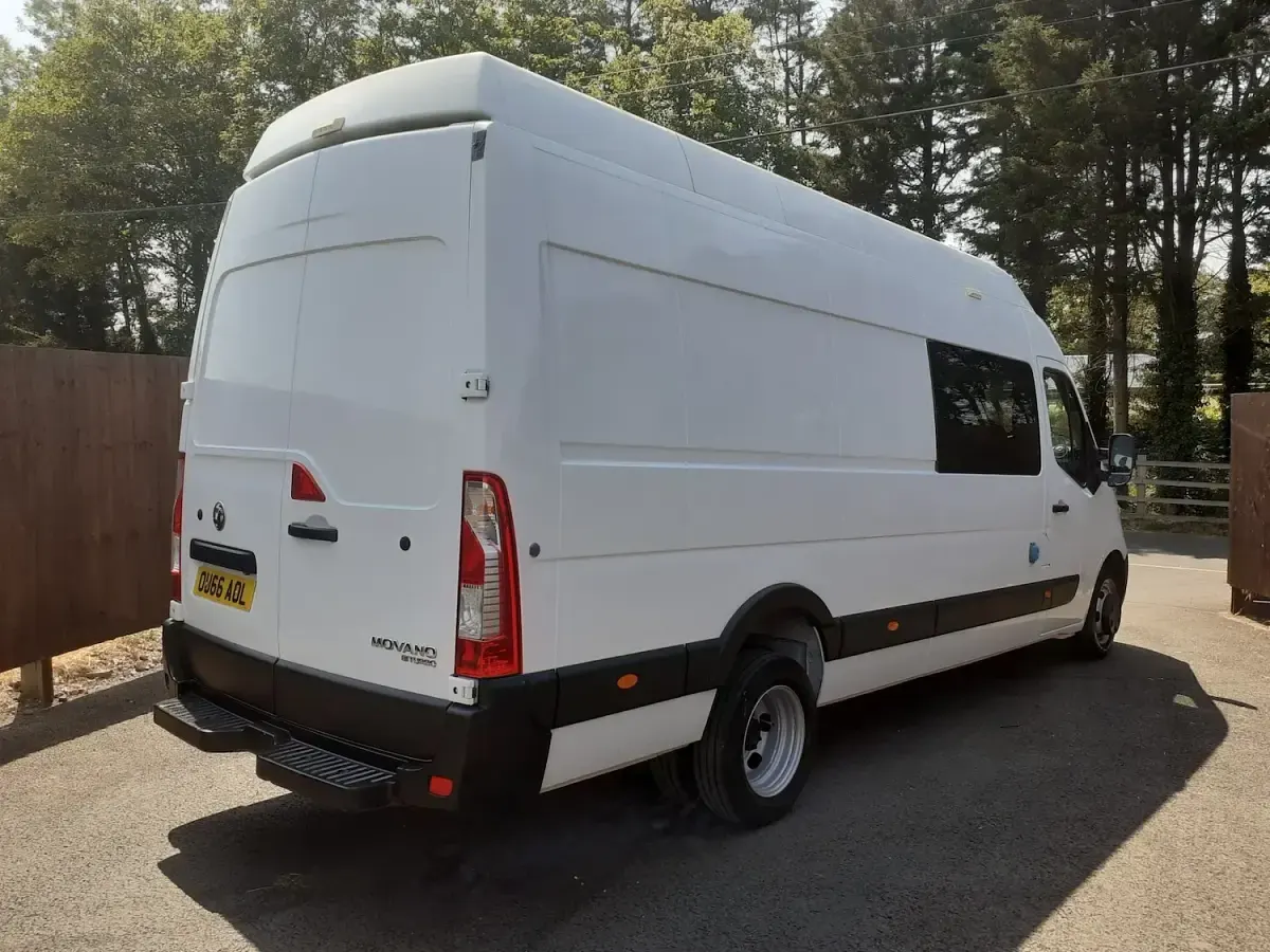 Used Vauxhall Movano 2017 White MPV