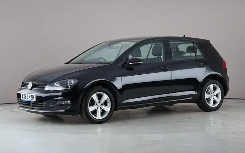 Used VW Golf VII Edition 125 HP (91 kW) 2016 Black Hatchback