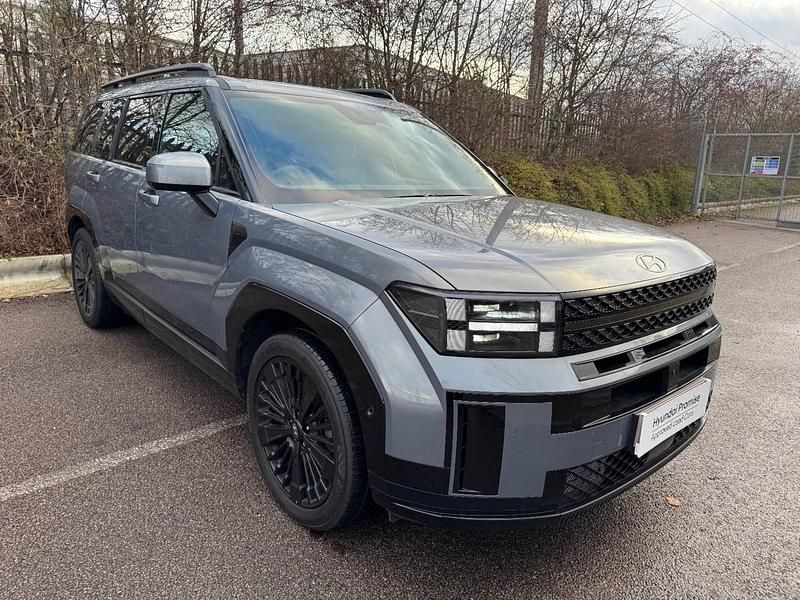 Pebble blue New 2025 Hyundai Santa Fe SUV | £48,990 (Good price) - Image 1/3